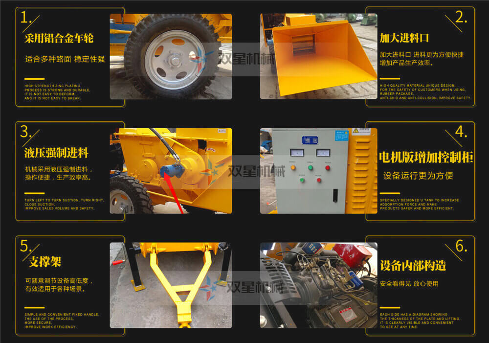 果<a href='http://www.qioe.cn' target='_blank'><span><a href='http://www.qioe.cn/1/229.html' target='_blank'><span>樹枝粉碎</span></a>機</span></a>結(jié)構(gòu)特點