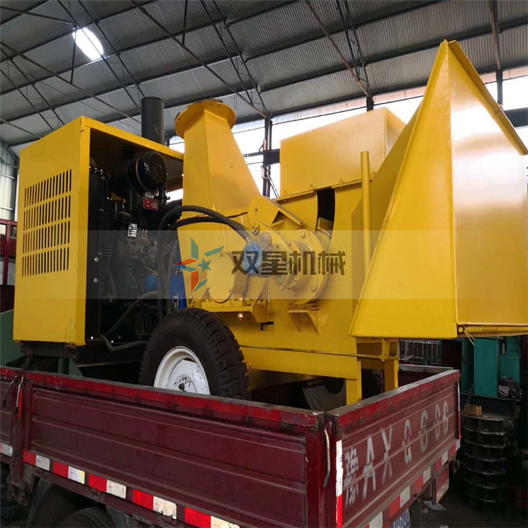 園林樹枝粉碎機客戶發(fā)貨發(fā)往河南信陽