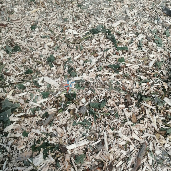 園林樹(shù)枝粉碎機(jī)粉碎效果