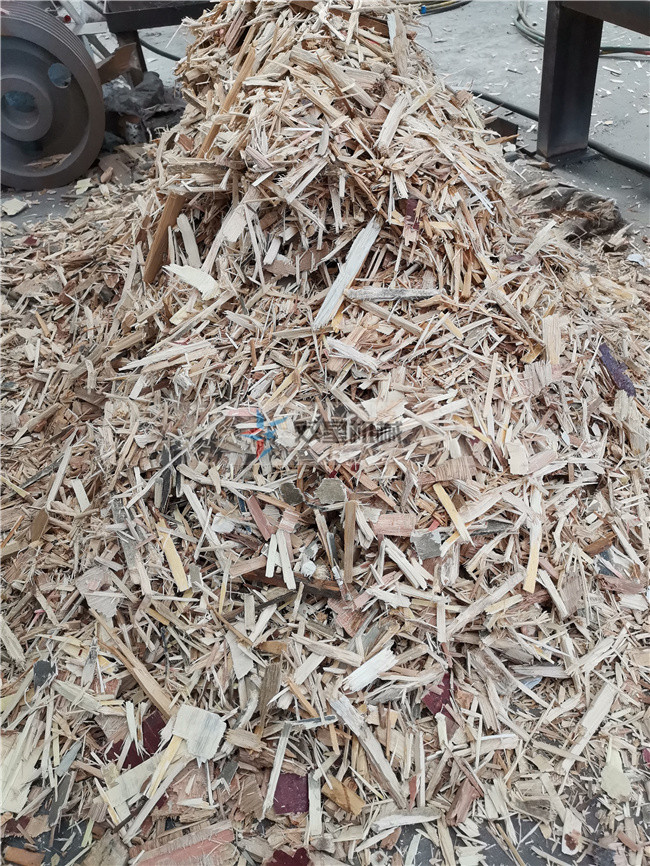 綜合木材破碎機破碎物料效果